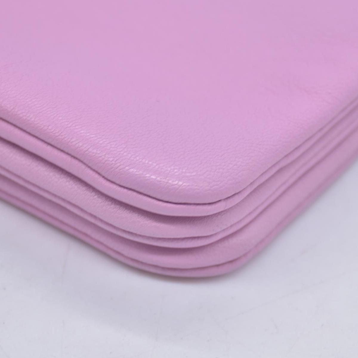 $1250 Celine Pink Leather Small Trio Crossbody Bag CONSIGNMENT