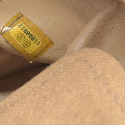 $2900 CHANEL 2006-2008 Medium Classic Lambskin Trimmed Canvas Line Double Flap shoulder bag