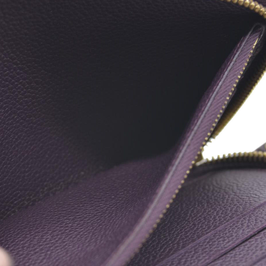 AUCTION $1140 Louis Vuitton  Empreinte Secret Long Wallet Aube