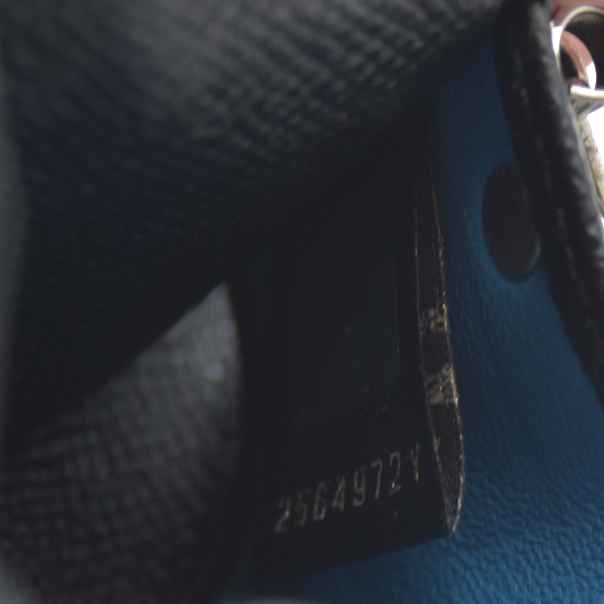 BVLGARI BVLGARI BVLGARI Leather 6 Ring Key Case Black