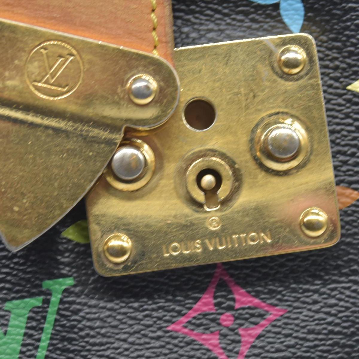 $3150 Louis Vuitton Multicolore Monogram Speedy 30