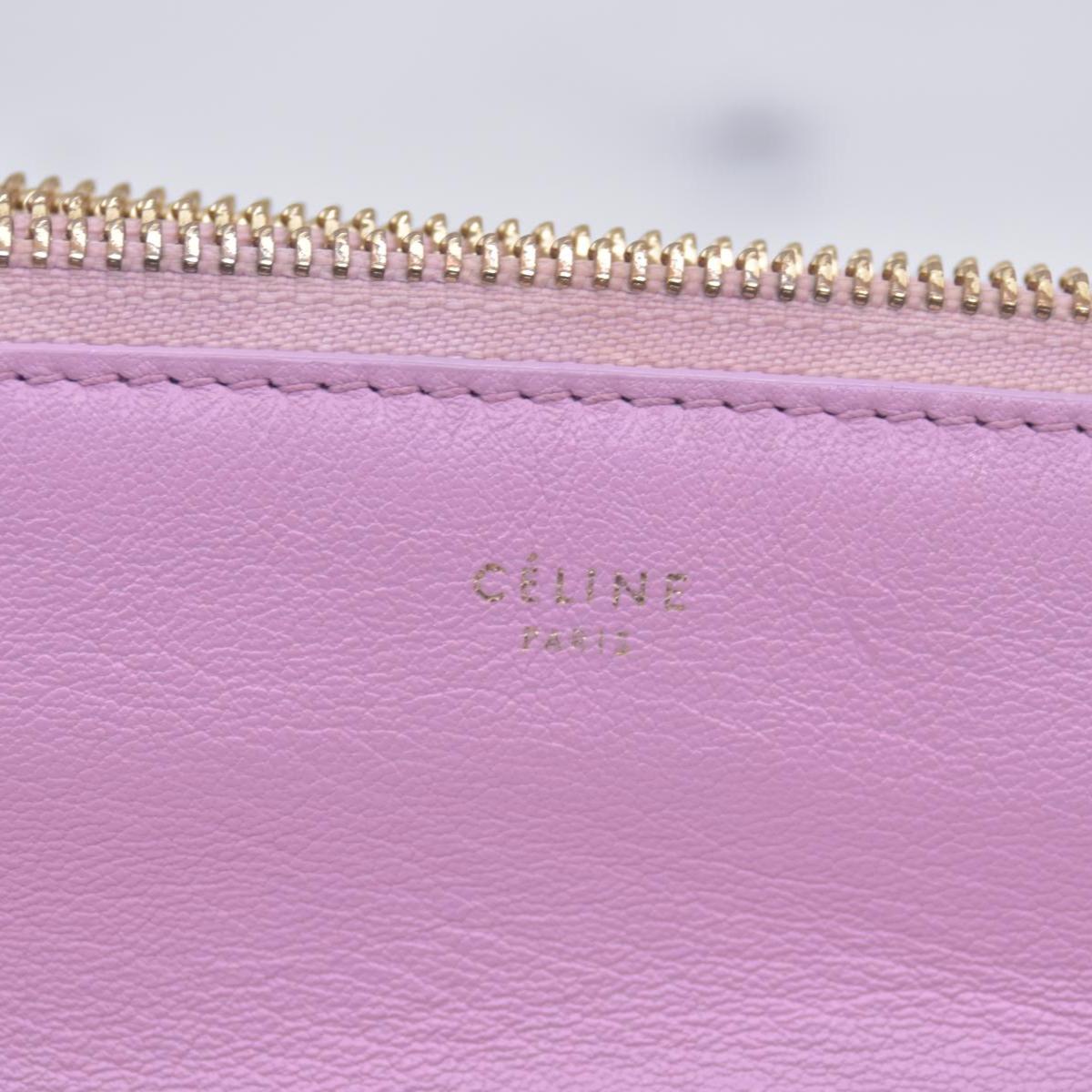 $1250 Celine Pink Leather Small Trio Crossbody Bag CONSIGNMENT