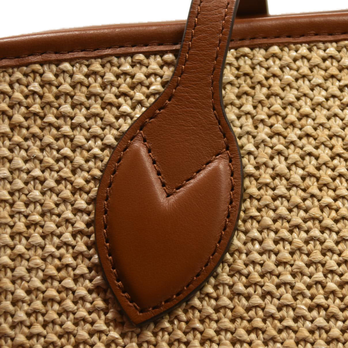 Louis Vuitton  Raffia Saint Jacques Tote Caramel RFID