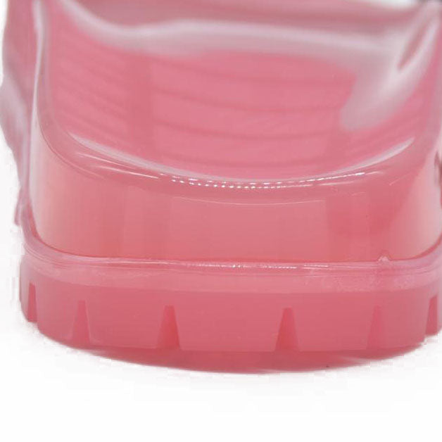 Pristine Gucci X Adidas Pink Platform Jelly Slides Sandals EU 37 US 7