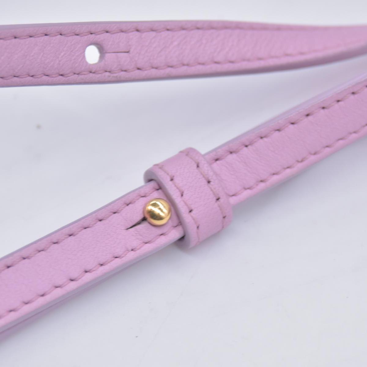 $1250 Celine Pink Leather Small Trio Crossbody Bag CONSIGNMENT