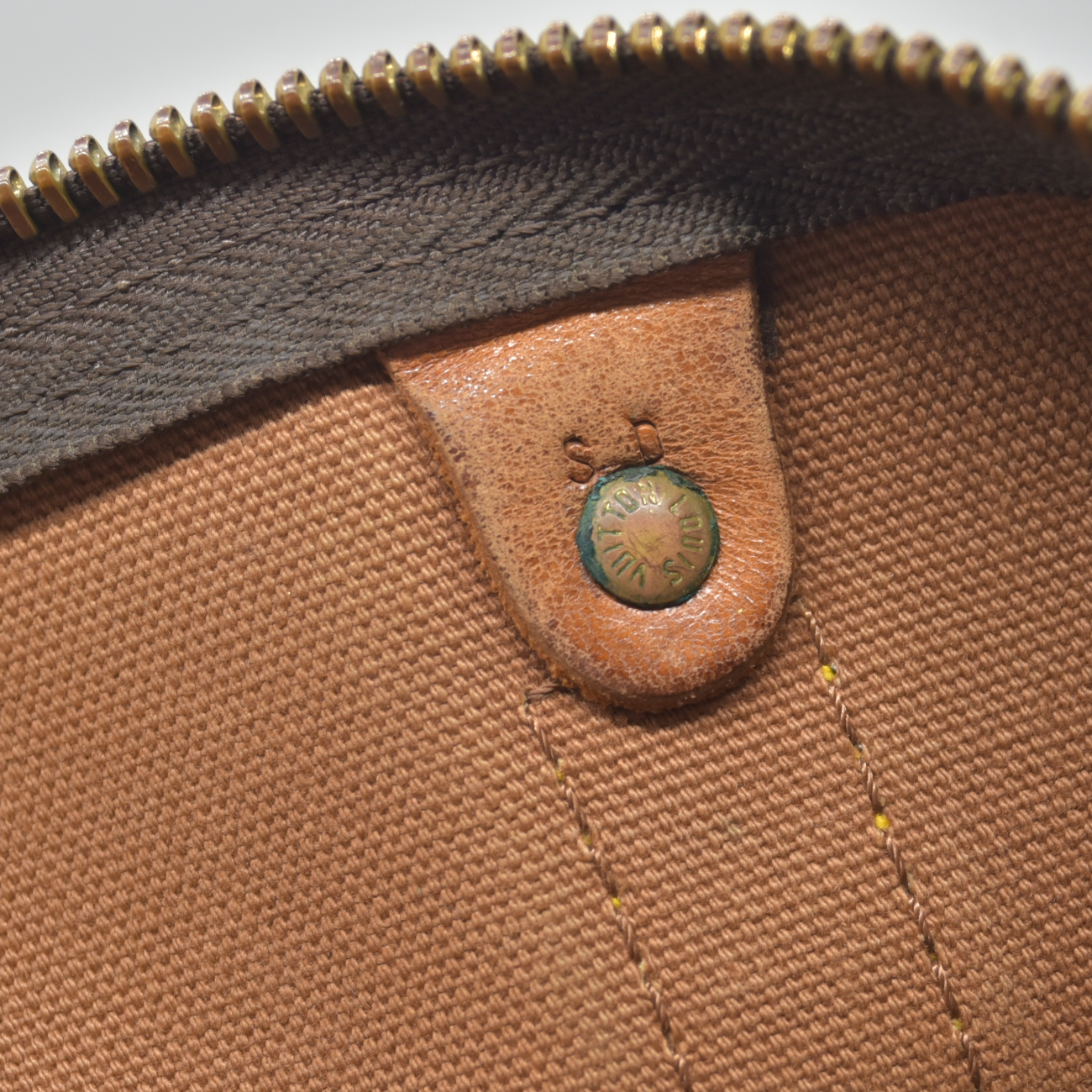 $2750 1985 Louis Vuitton Monogram Keepall Bandouliere 50 SD851