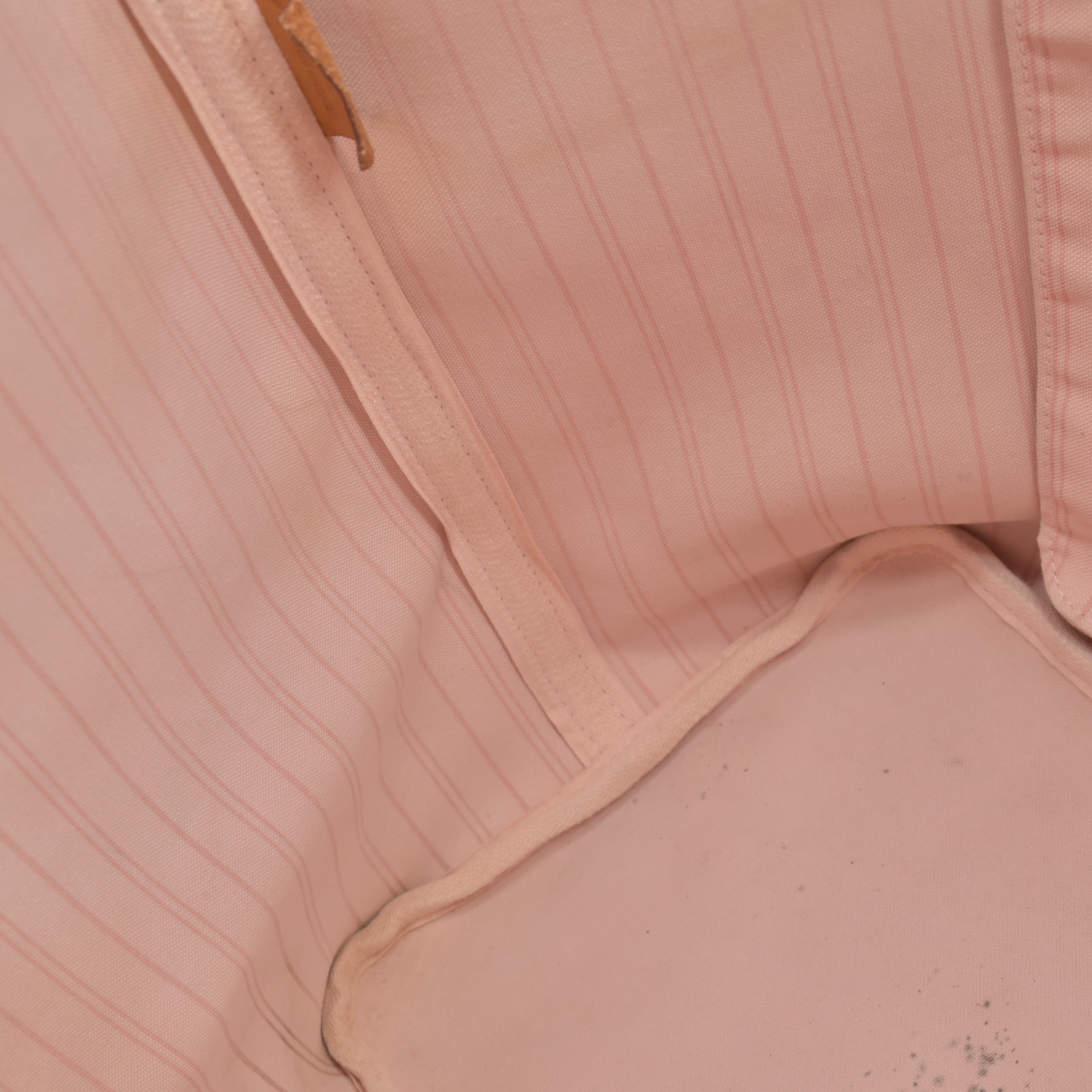 $2240 2017 Louis Vuitton Damier Azur Neo Neverfull GM Rose Ballerine SD0167