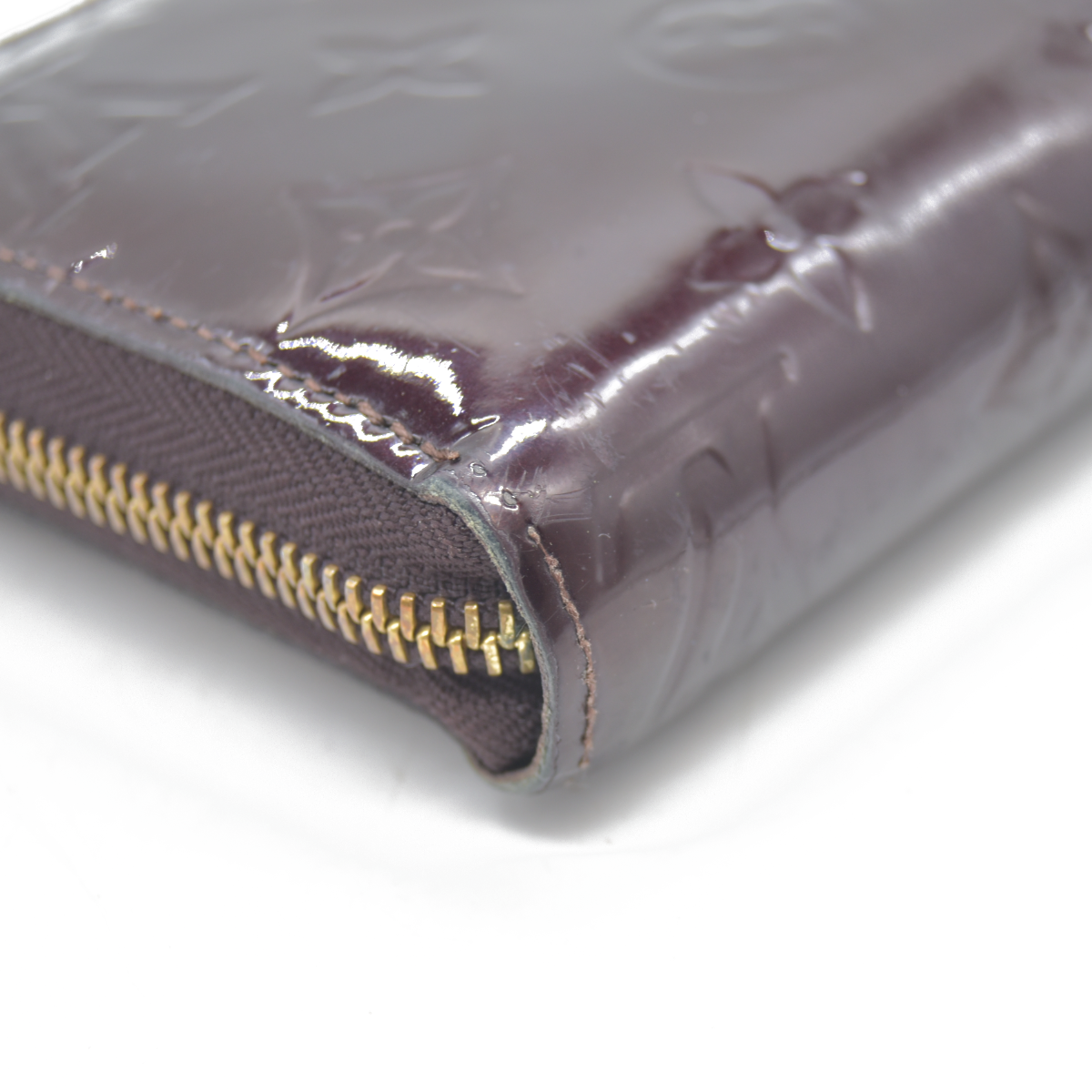 Louis Vuitton Monogram Vernis Leather Zippy Zip Around Long Wallet SP3161