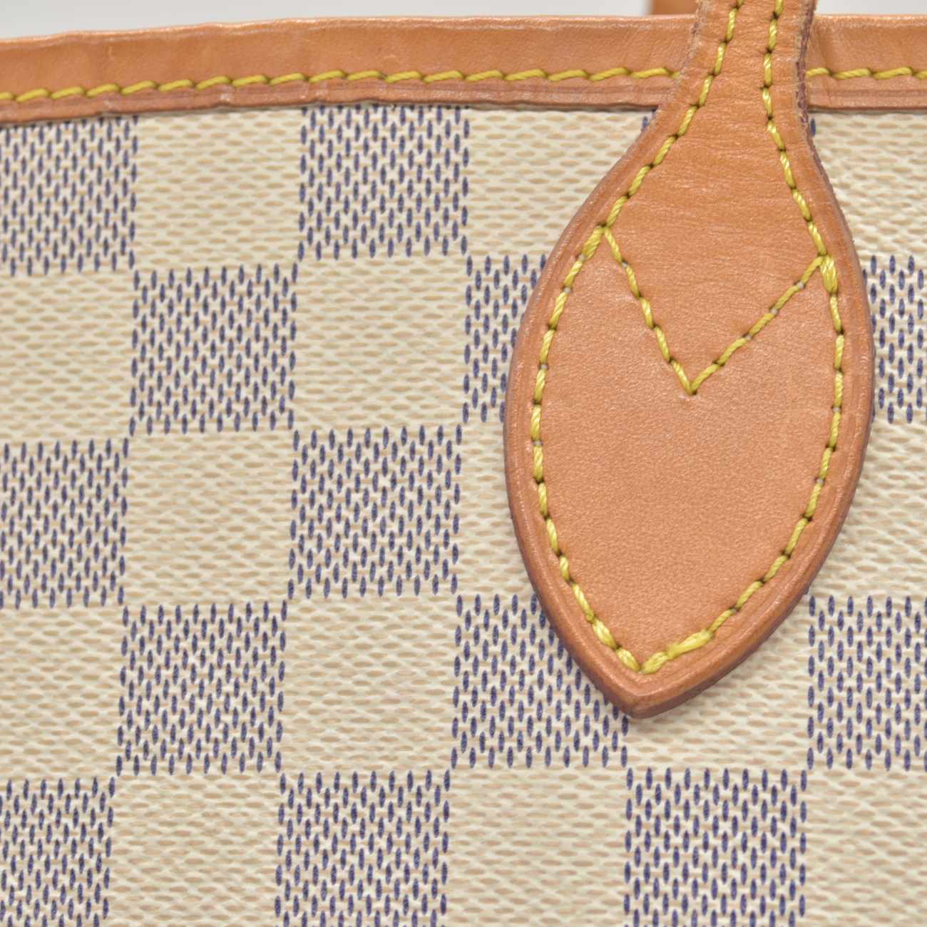 $2240 2017 Louis Vuitton Damier Azur Neo Neverfull GM Rose Ballerine SD0167