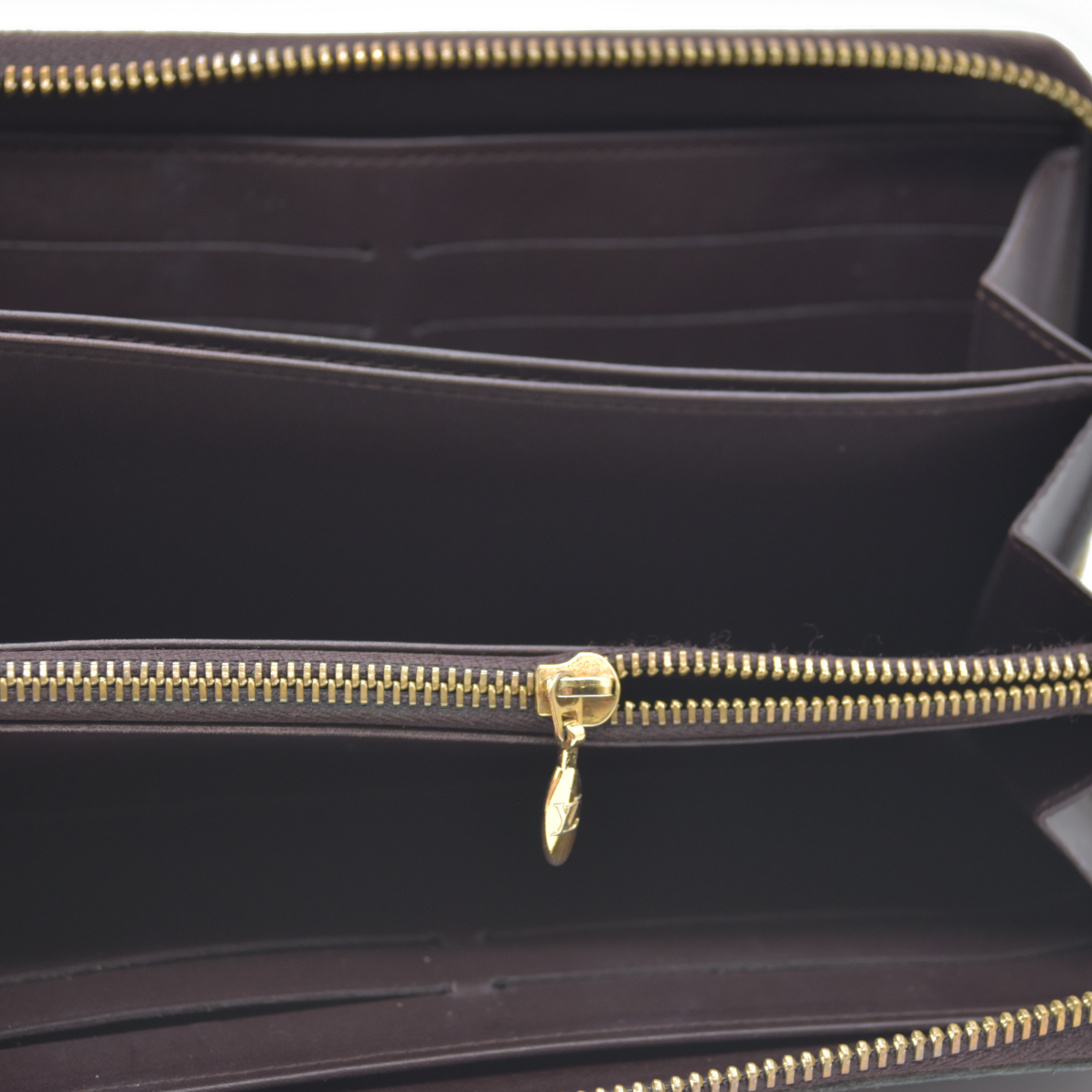 Louis Vuitton Monogram Vernis Leather Zippy Zip Around Long Wallet SP3161