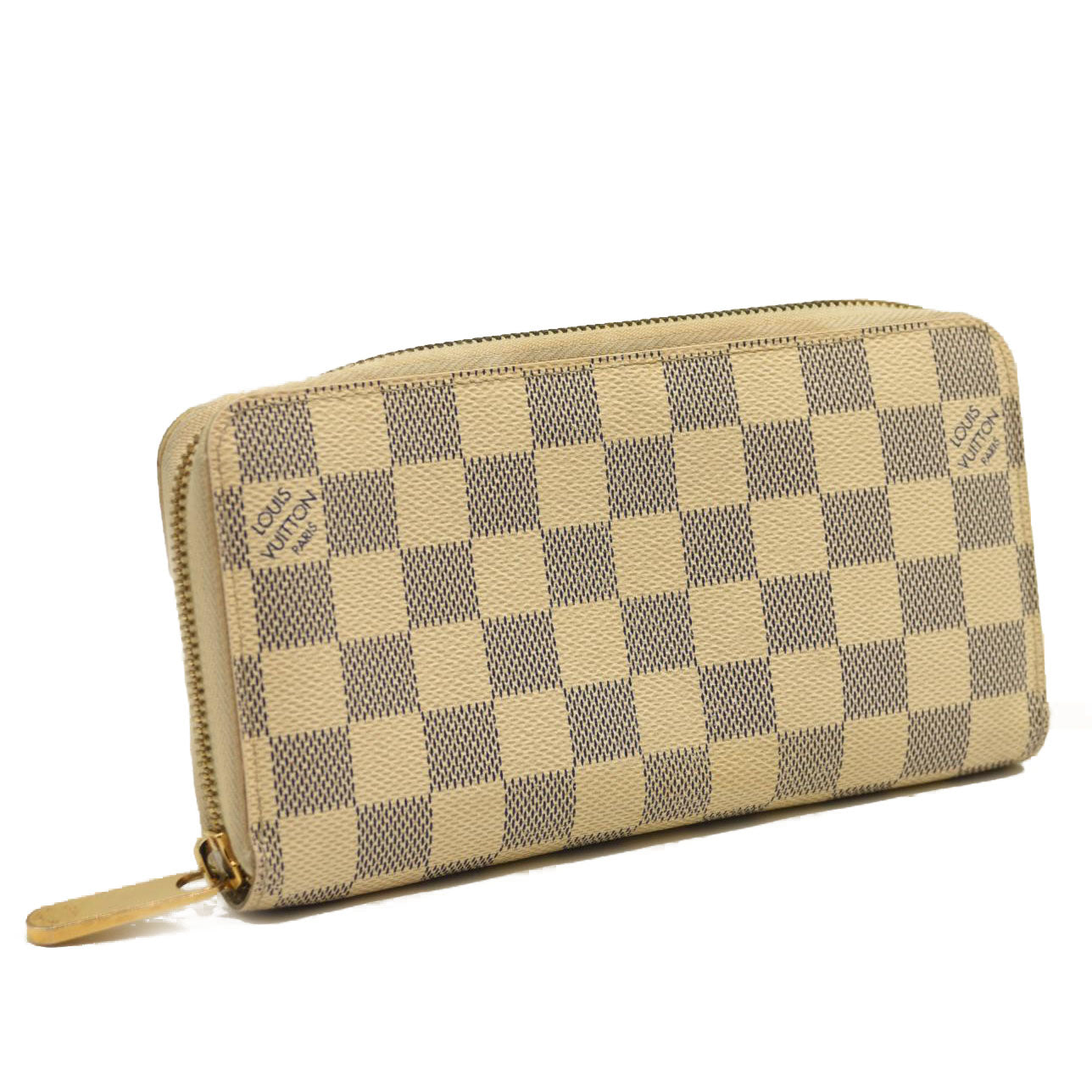 LOUIS VUITTON Damier Azur Zippy Wallet