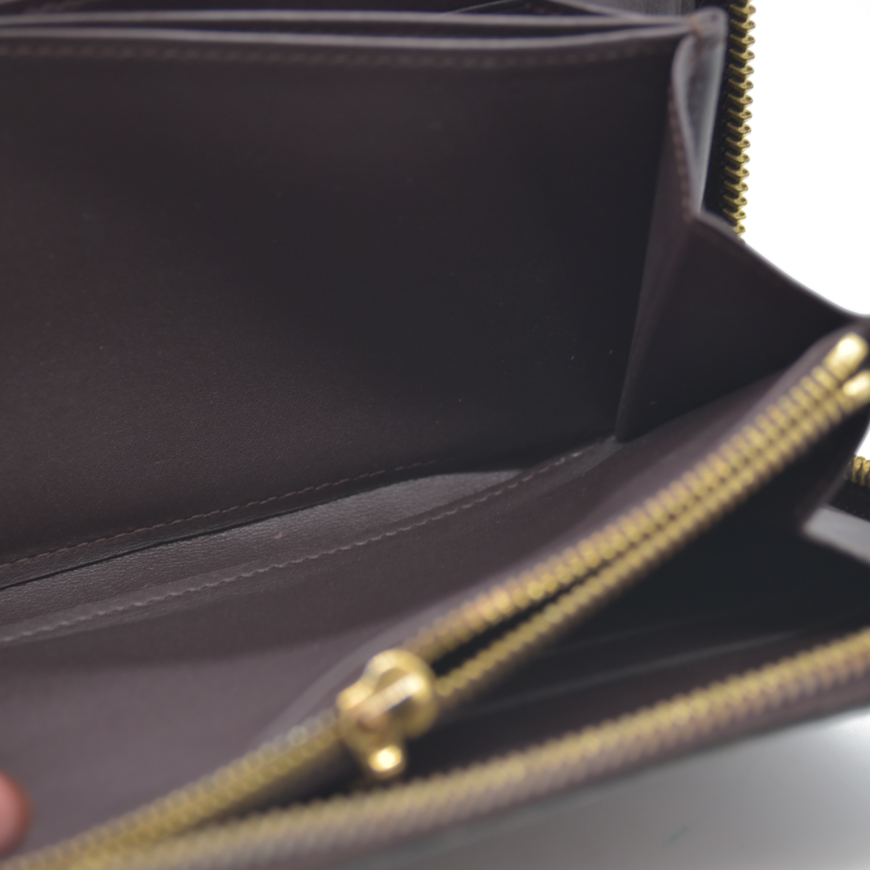 Louis Vuitton Monogram Vernis Leather Zippy Zip Around Long Wallet SP3161