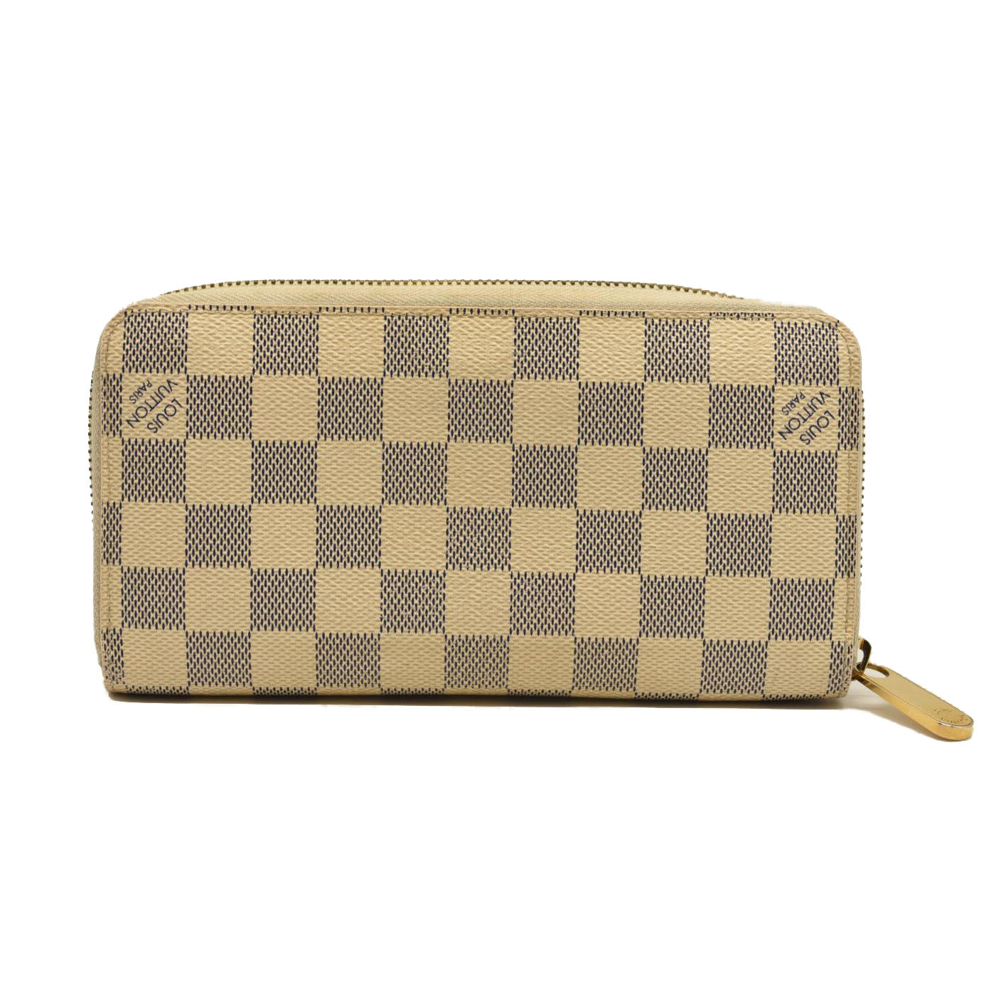 LOUIS VUITTON Damier Azur Zippy Wallet