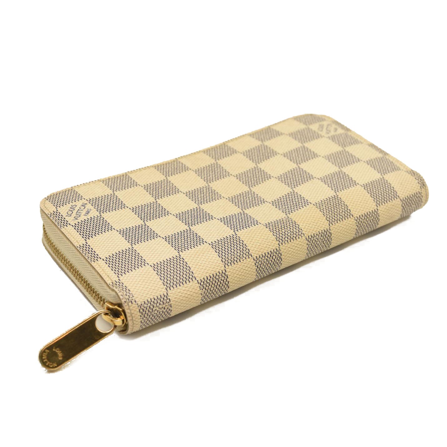 LOUIS VUITTON Damier Azur Zippy Wallet