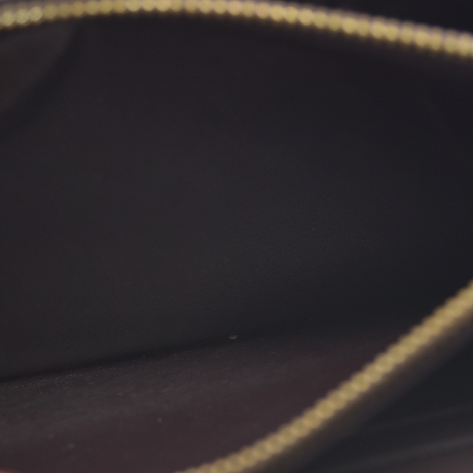 Louis Vuitton Monogram Vernis Leather Zippy Zip Around Long Wallet SP3161