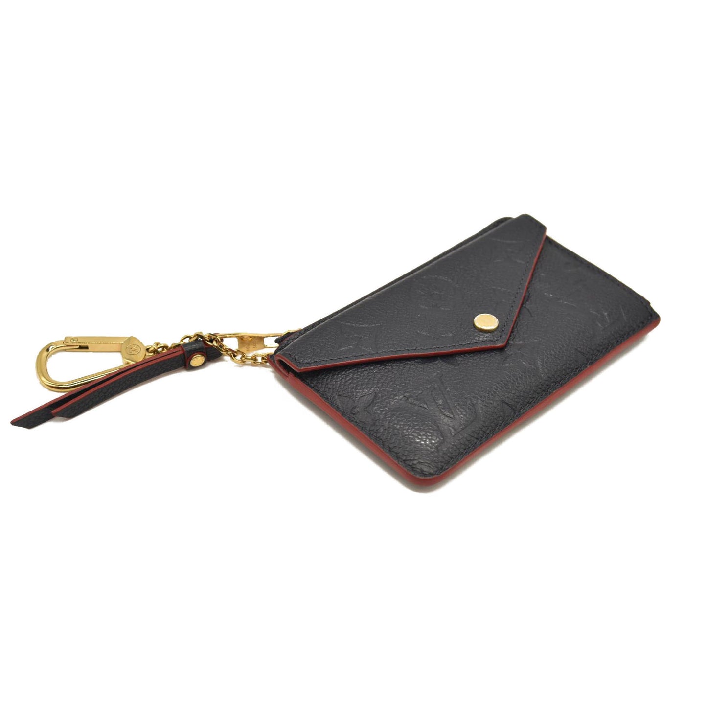 Louis Vuitton Empreinte Recto Verso Card Holder Marine Rouge France