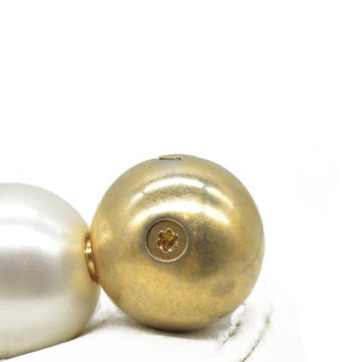 $3100 Chanel Lambskin Quilted Pearl Round Clutch With Chain White 29 2020