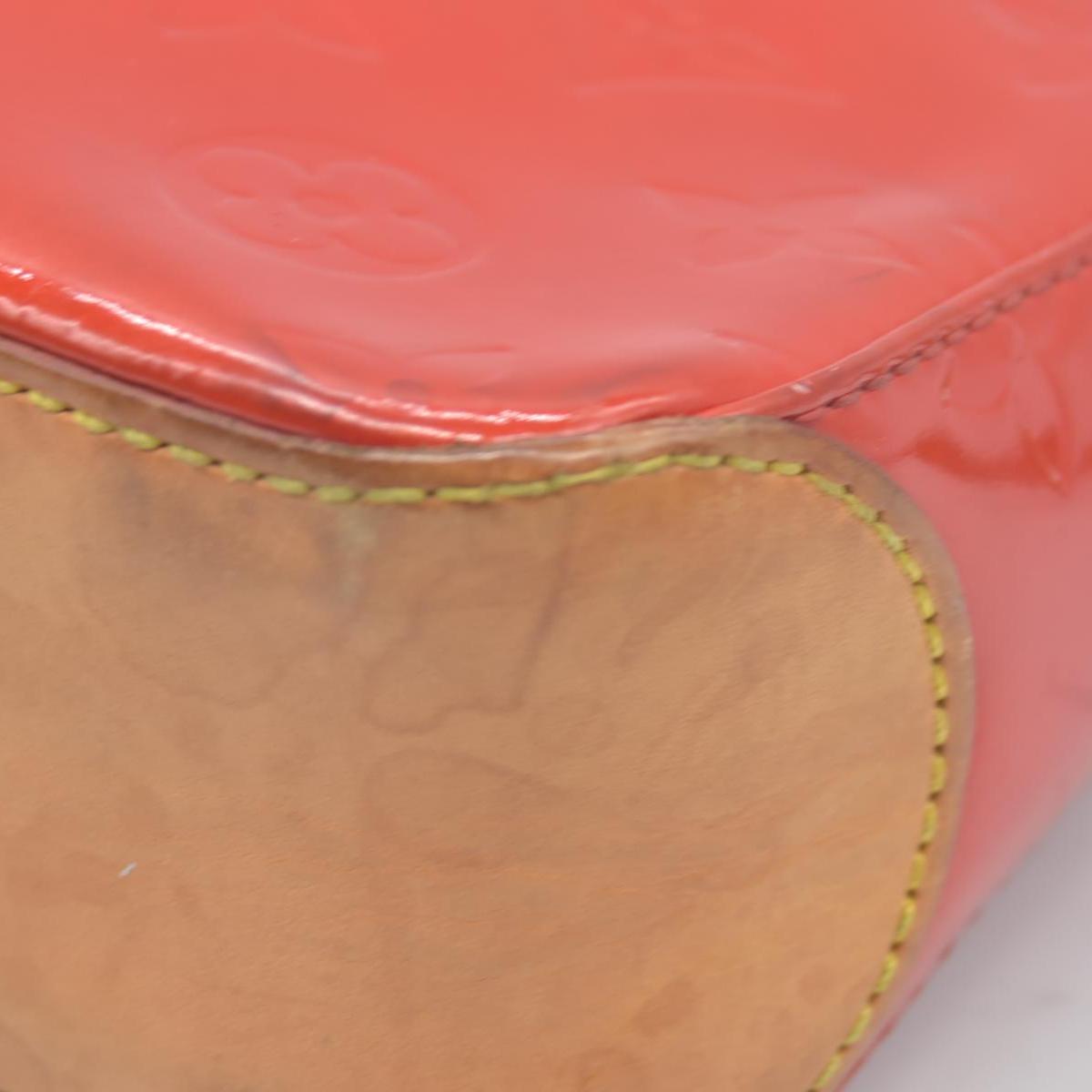 $810 2004 Louis Vuitton Vernis Mallory Square Pink CA1014