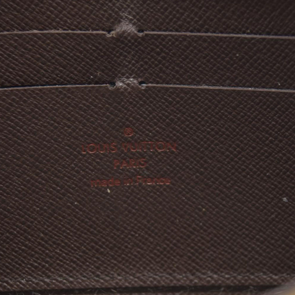 AUCTION $915 Louis Vuitton Damier Ebene Zippy Wallet VI0097