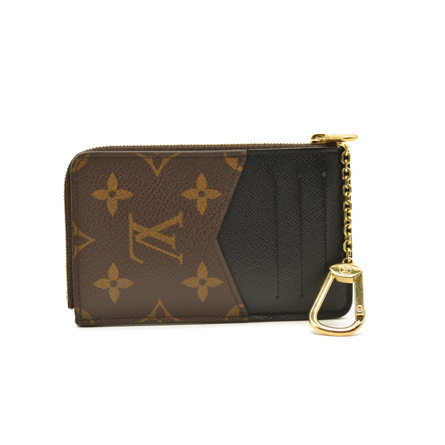 Louis Vuitton  Monogram Recto Verso Card Holder Black RFID