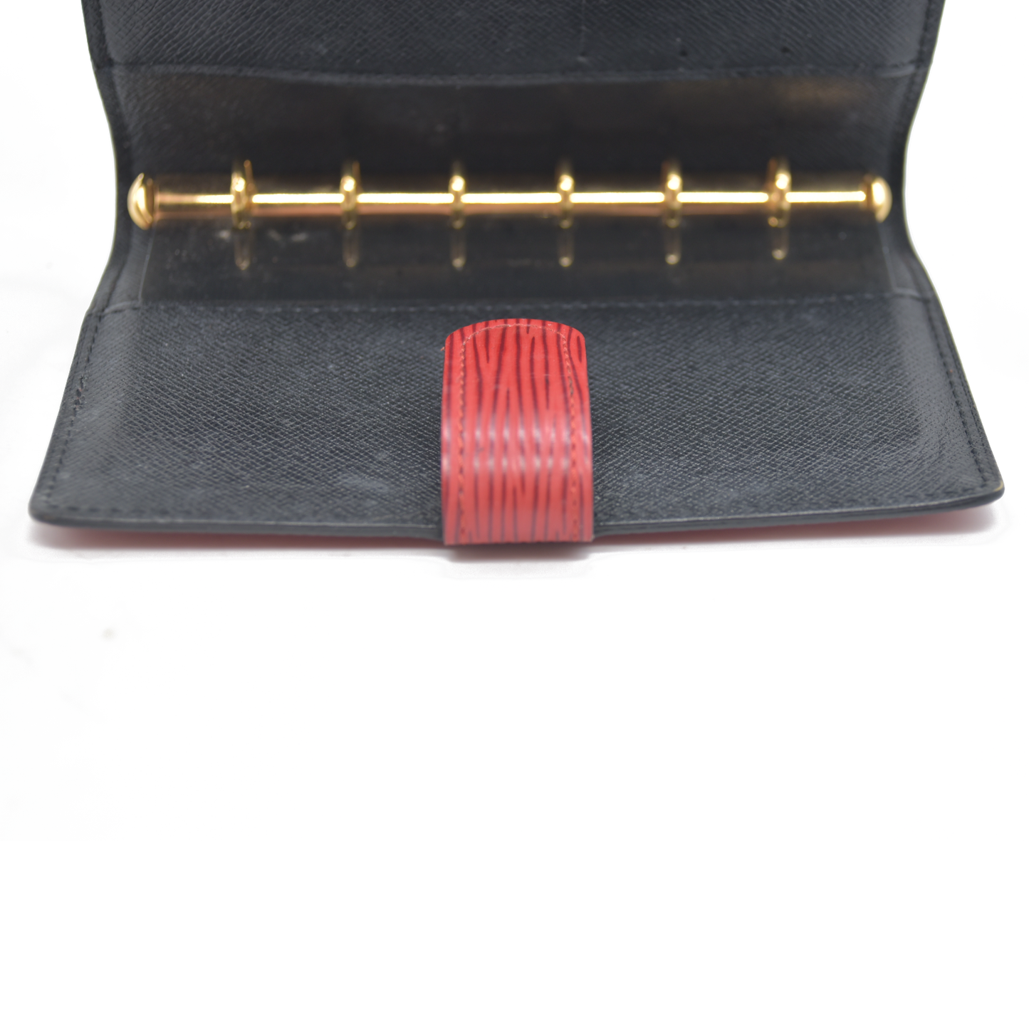 Louis Vuitton Epi Agenda PM Leather Notebook Cover Red CA0978