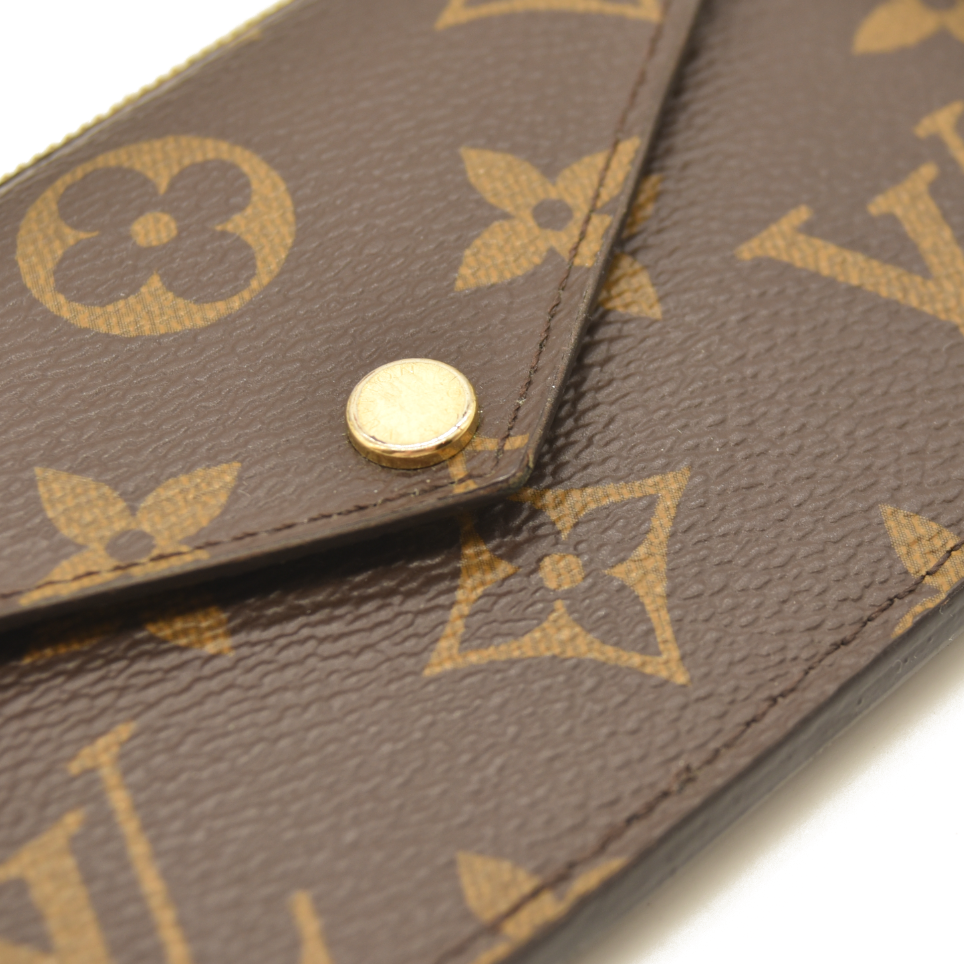 Louis Vuitton  Monogram Recto Verso Card Holder Black RFID