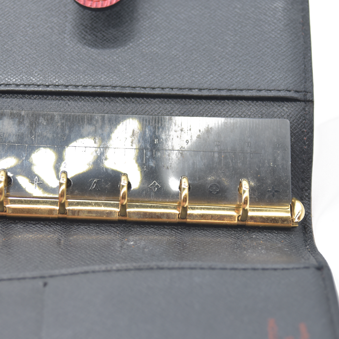 Louis Vuitton Epi Agenda PM Leather Notebook Cover Red CA0978