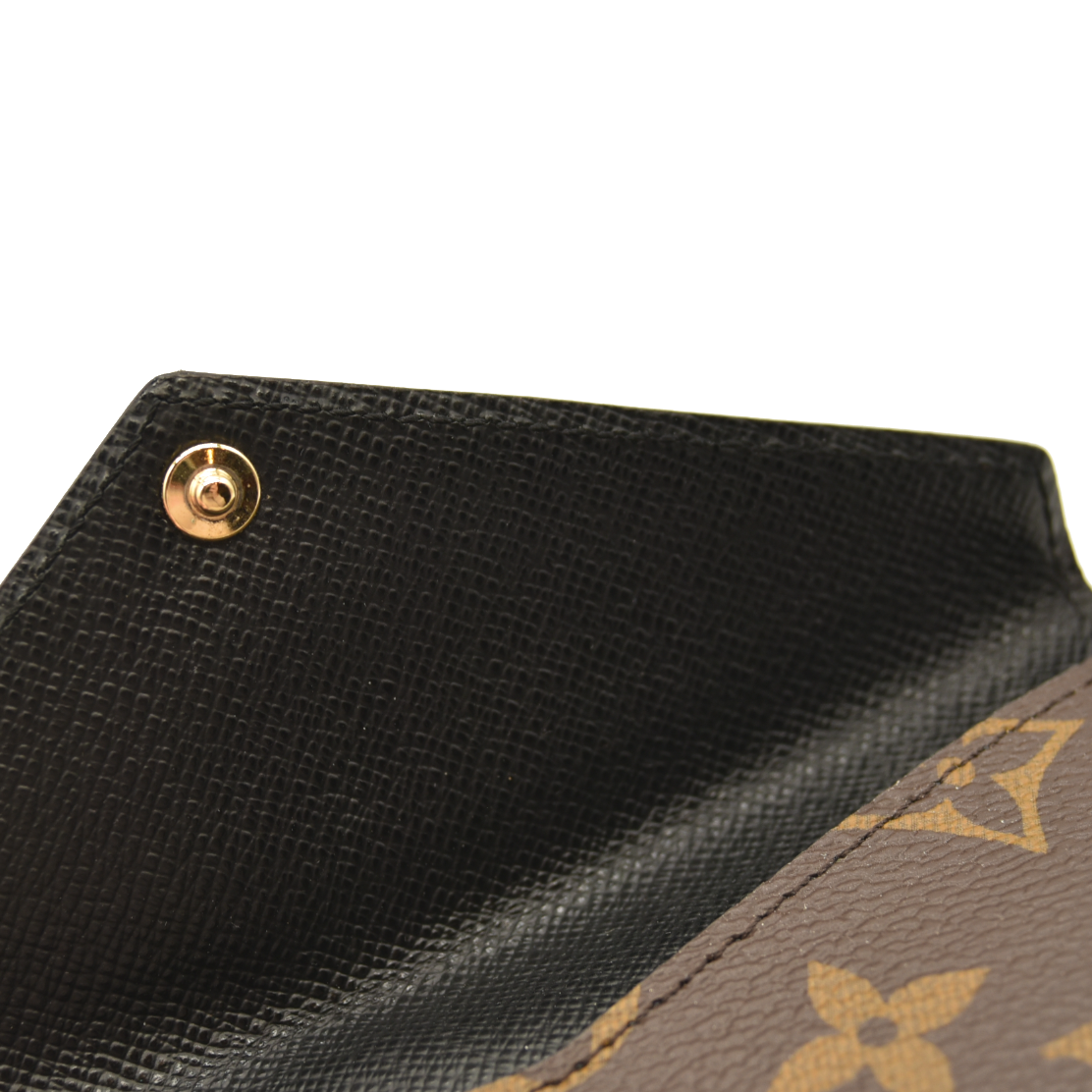 Louis Vuitton  Monogram Recto Verso Card Holder Black RFID