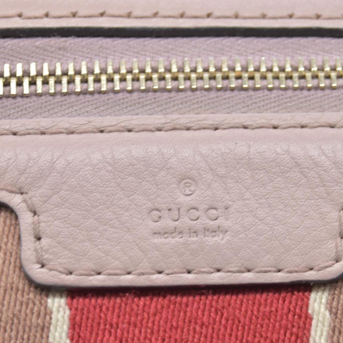$1950 Gucci Vintage Web Boston Bag GG Canvas Medium Tote Bag