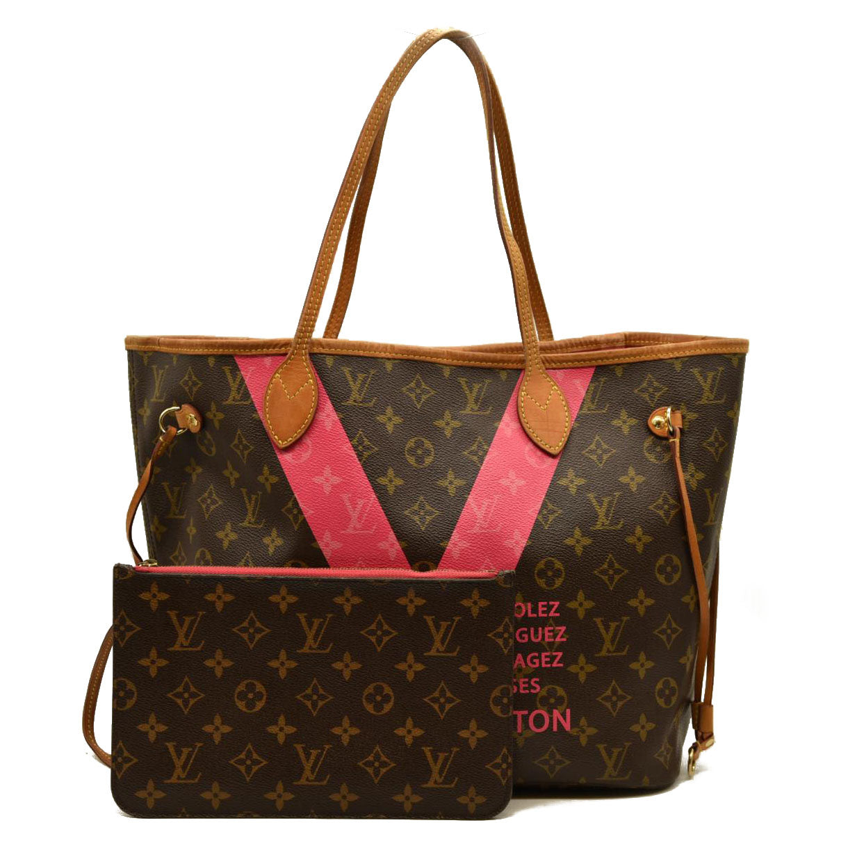 Louis Vuitton  Monogram V Neverfull MM Grenade