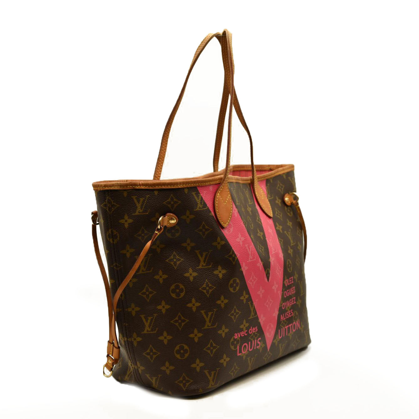 Louis Vuitton  Monogram V Neverfull MM Grenade