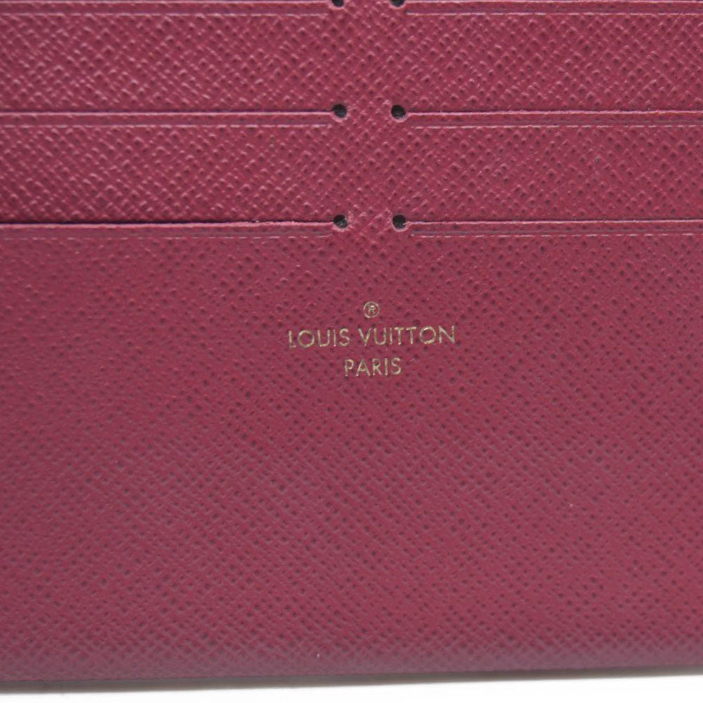 Louis Vuitton  Calfskin Pochette Felicie Card Holder Insert Fuchsia