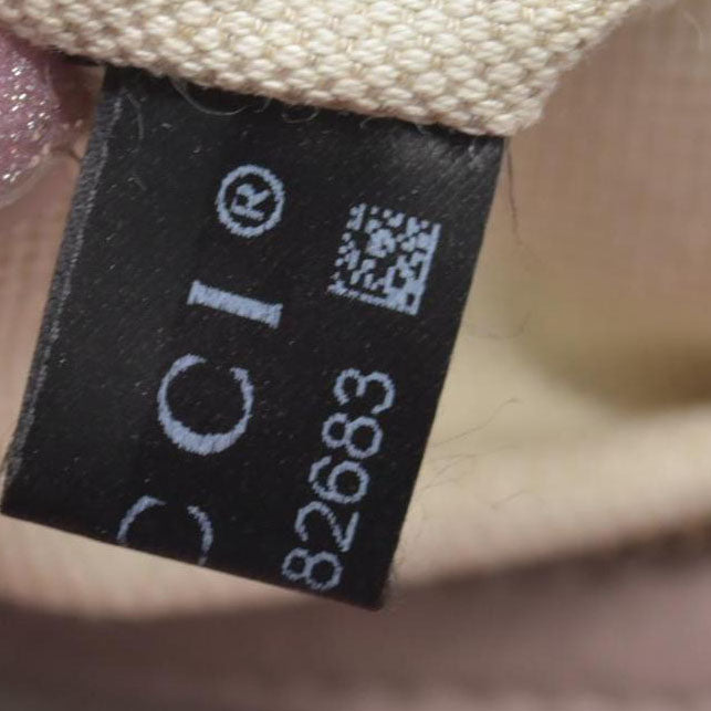 $1950 Gucci Vintage Web Boston Bag GG Canvas Medium Tote Bag