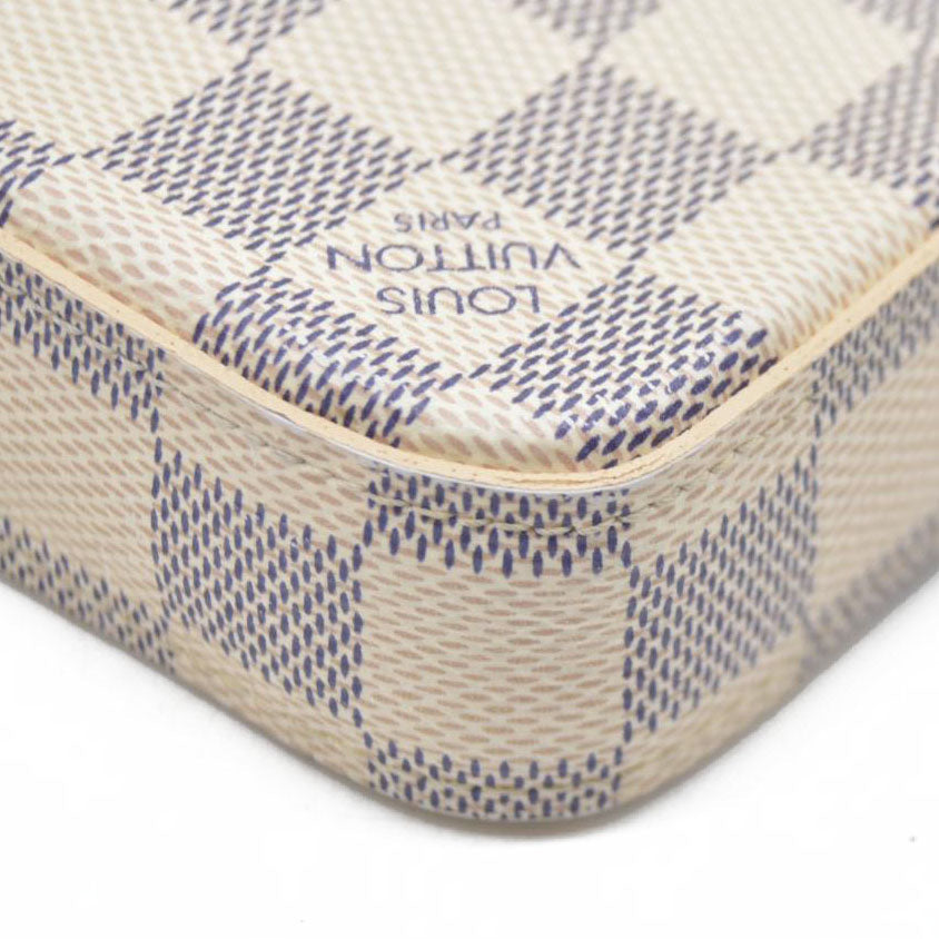 $1580 Louis Vuitton Damier Azur Pochette Félicie