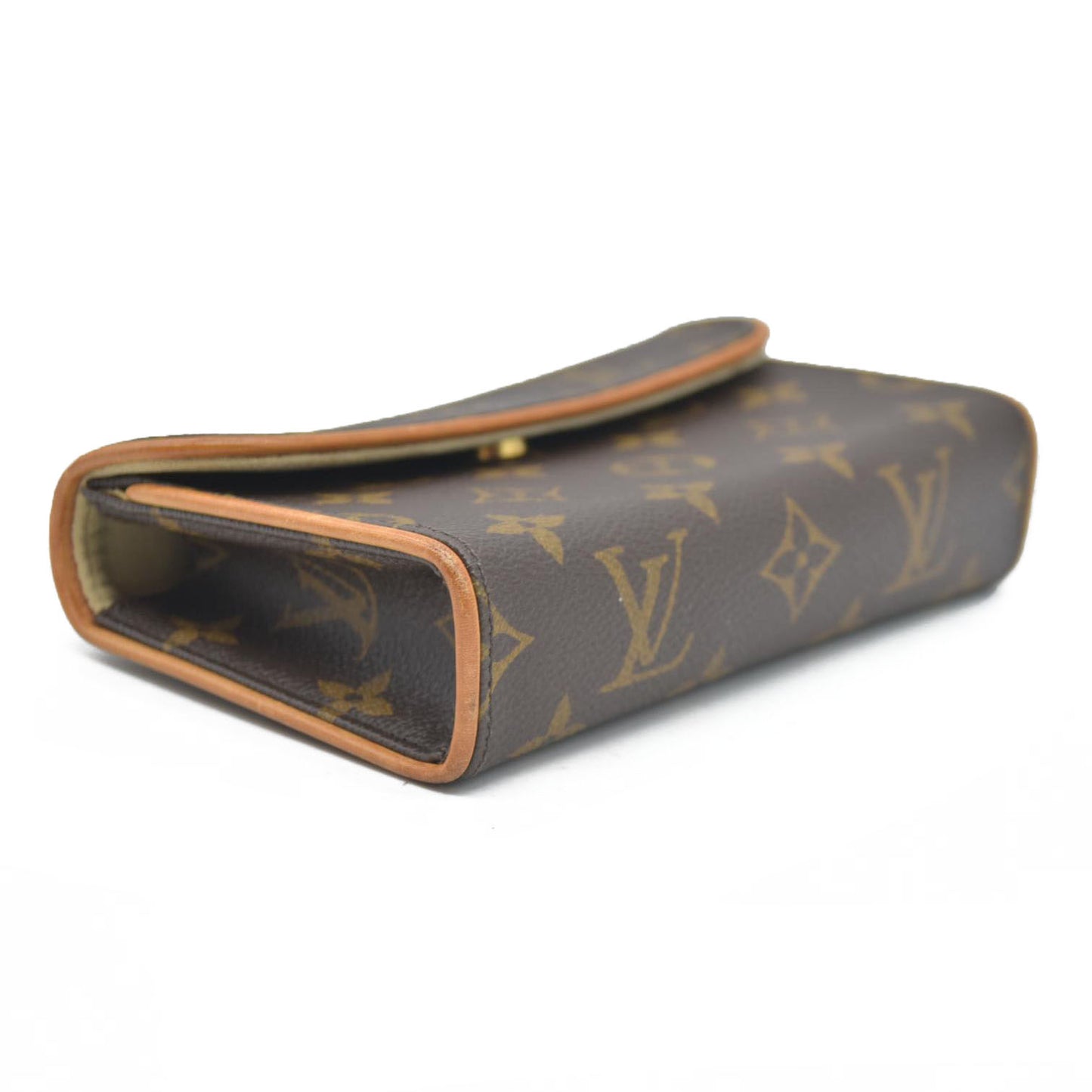 $890 LOUIS VUITTON  Monogram Pochette Florentine FL0059 2009
