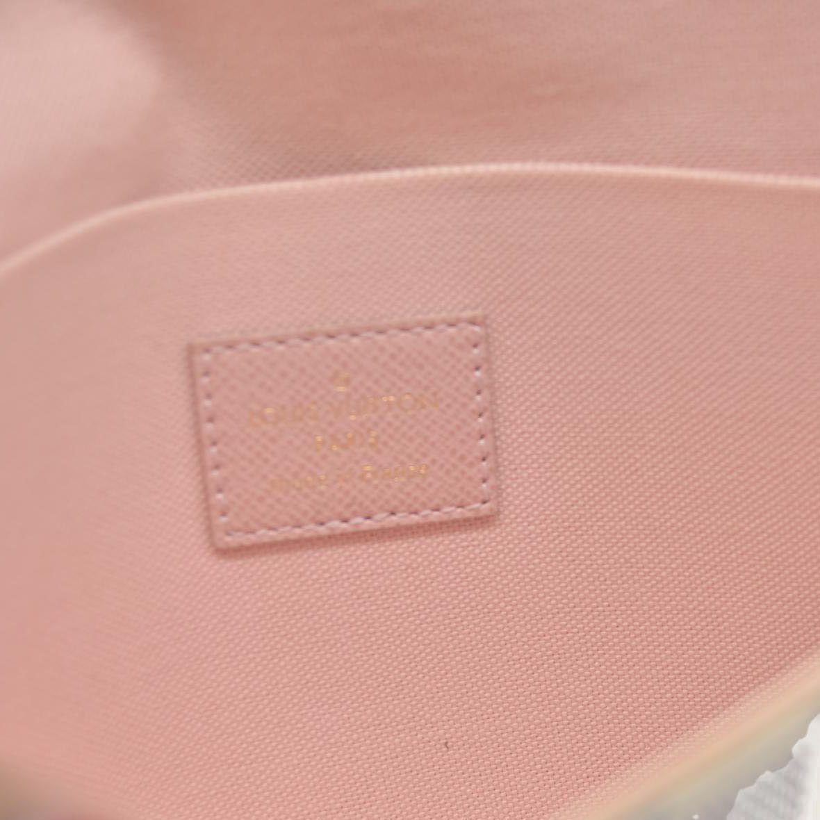 $1580 Louis Vuitton Damier Azur Pochette Félicie