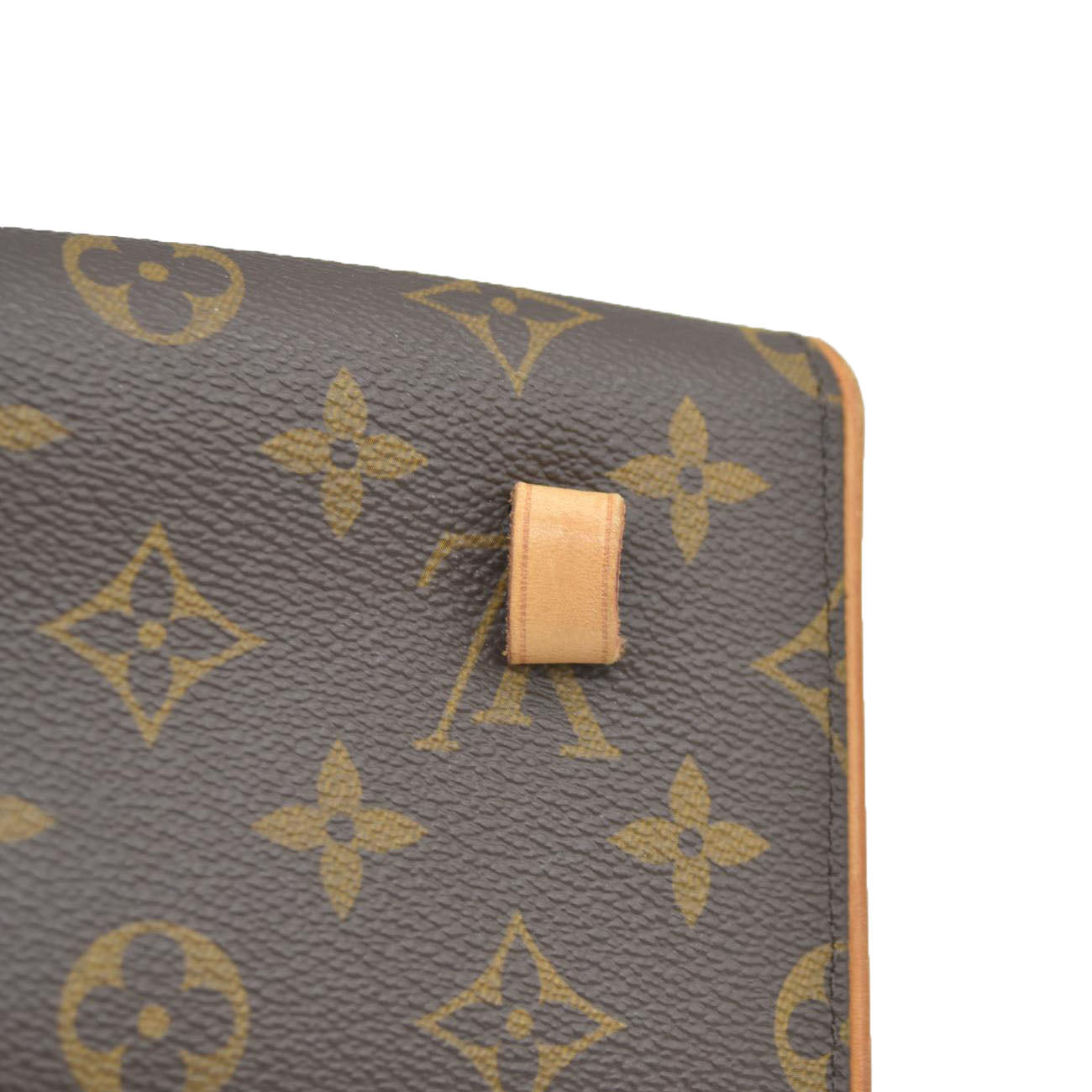 $890 LOUIS VUITTON  Monogram Pochette Florentine FL0059 2009