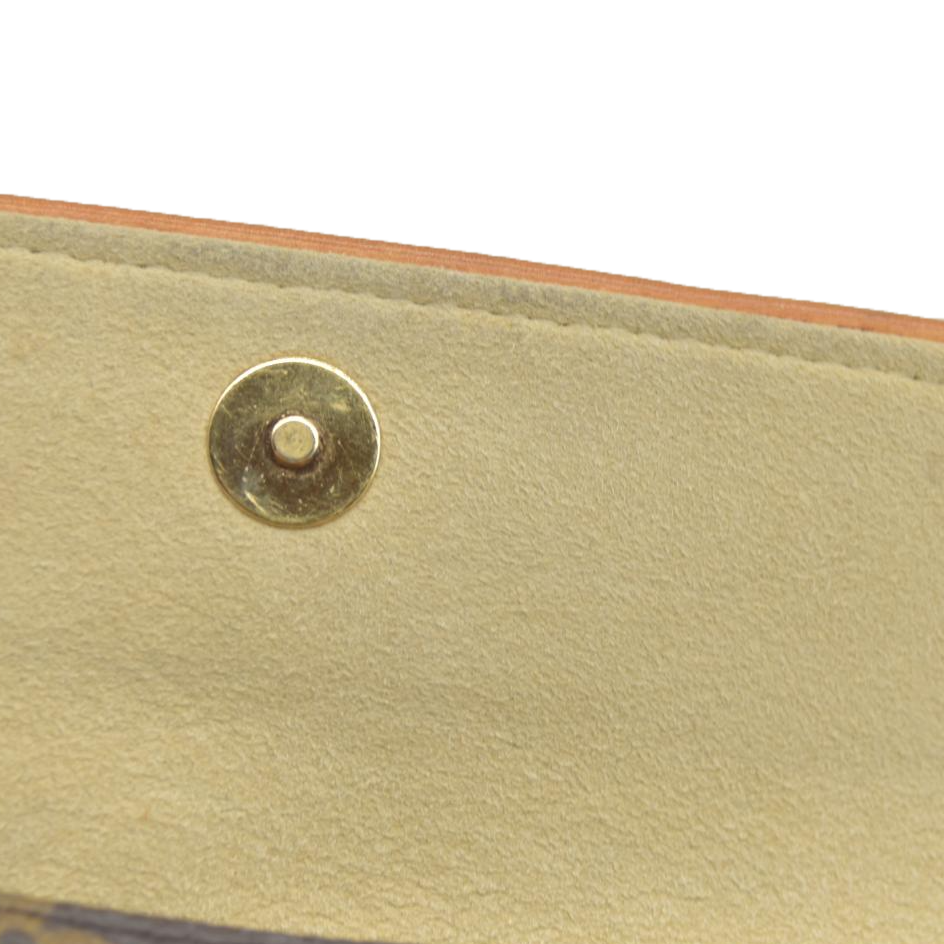 $890 LOUIS VUITTON  Monogram Pochette Florentine FL0059 2009
