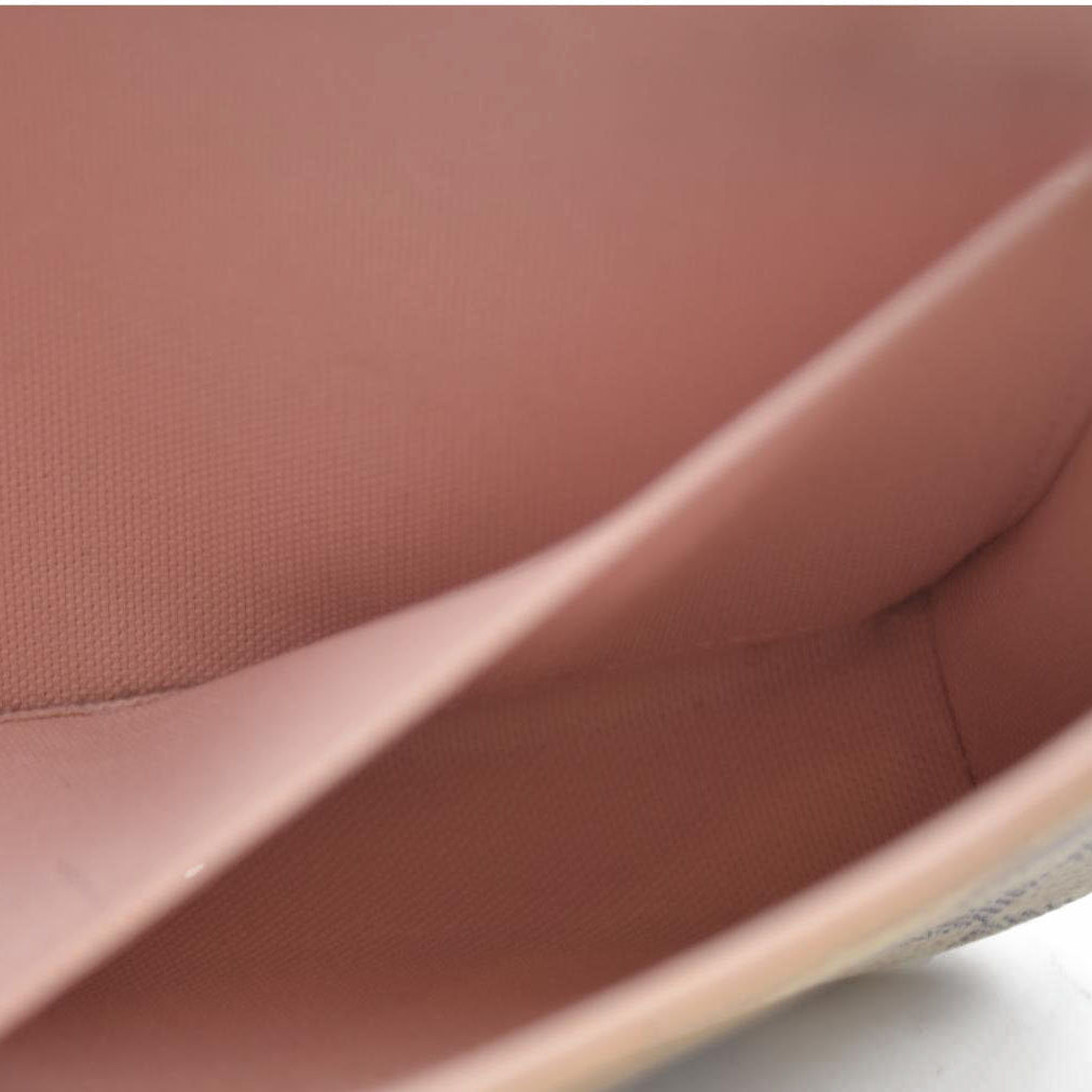 $1580 Louis Vuitton Damier Azur Pochette Félicie