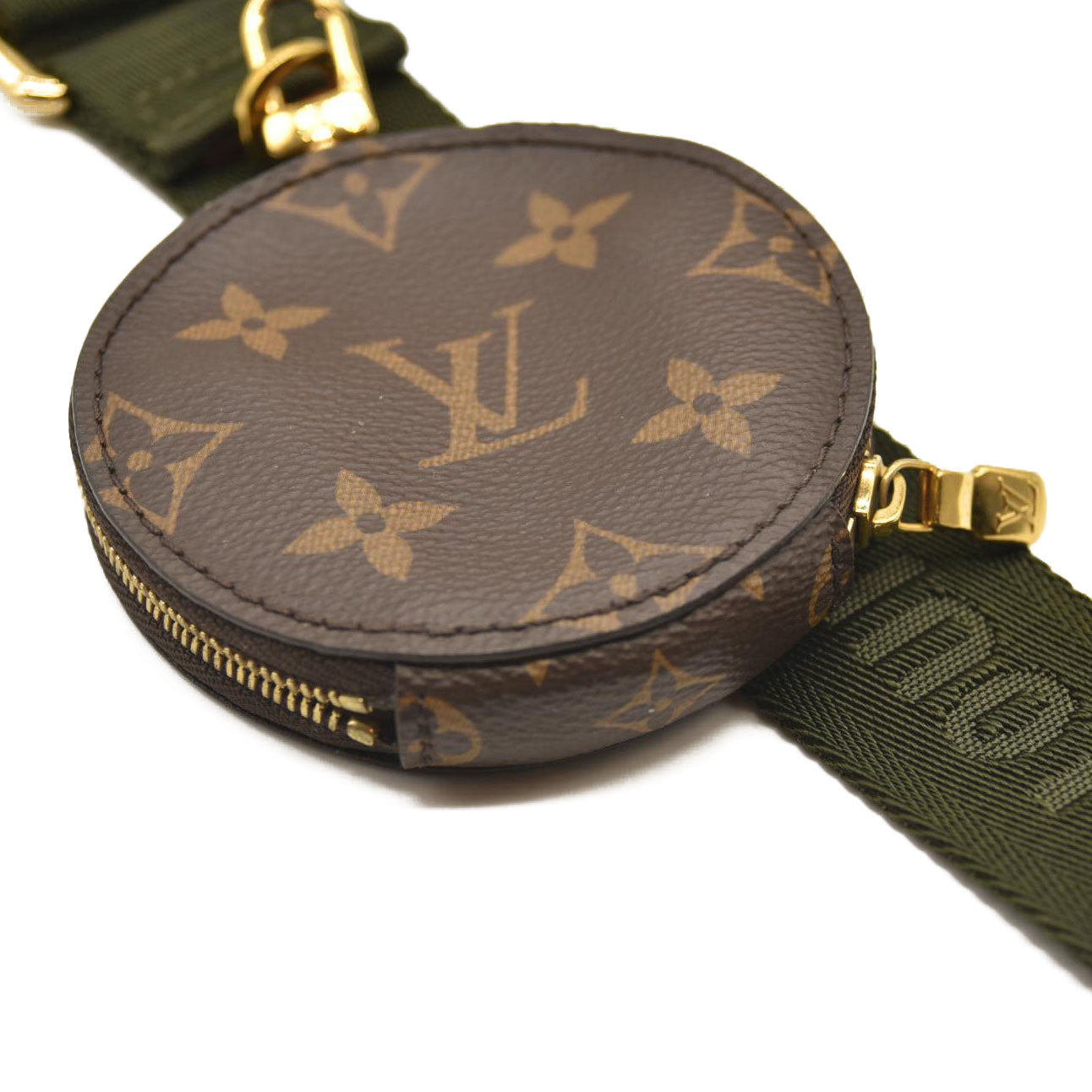 LOUIS VUITTON  Monogram Multi Pochette Accessories Kaki RFID