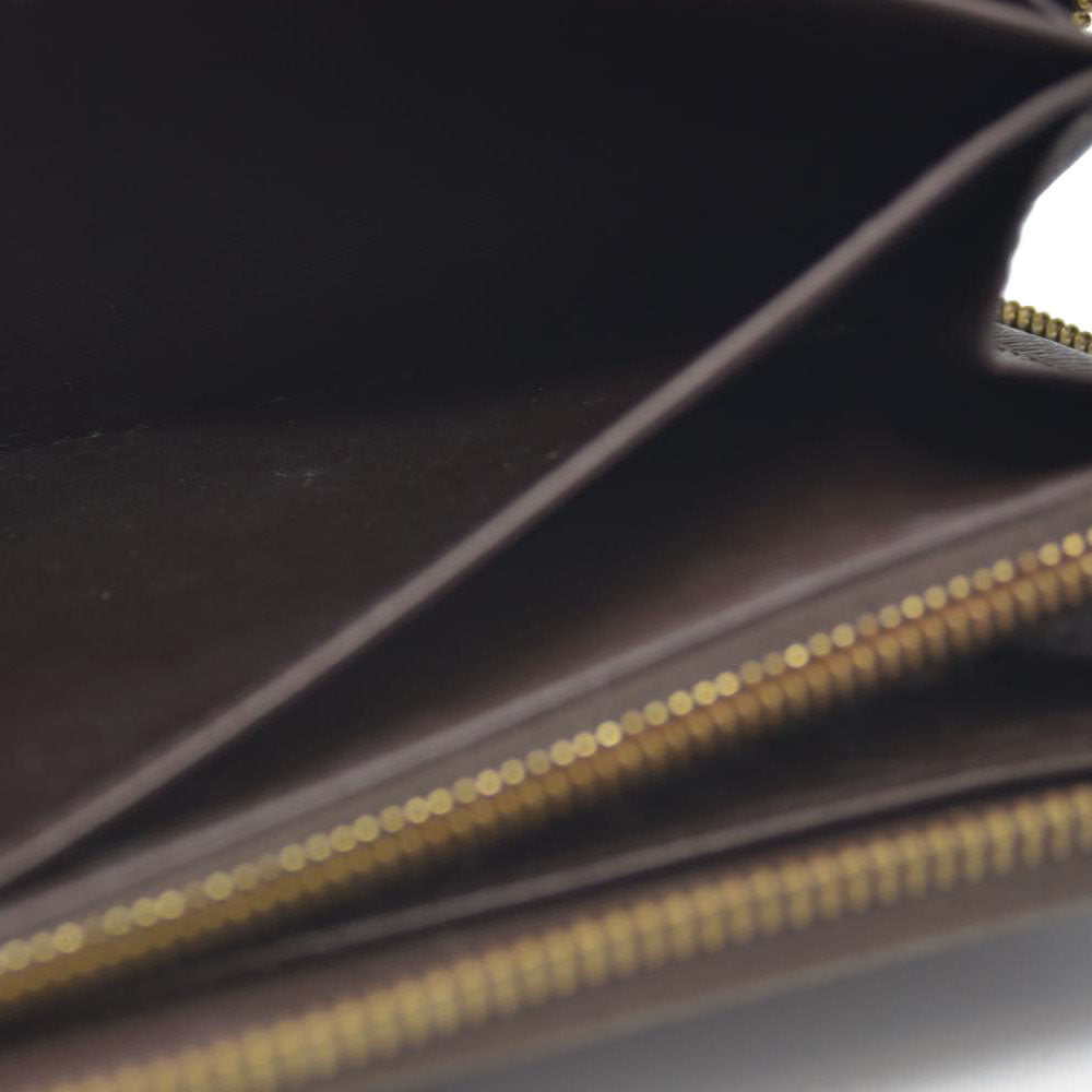 LOUIS VUITTON Damier Ebene Zippy Wallet Long Wallet VI1026