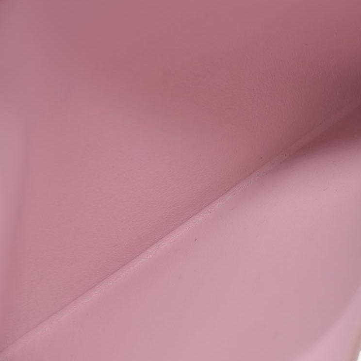 Louis Vuitton  Calfskin Felicie Card Holder Insert Rose Ballerine