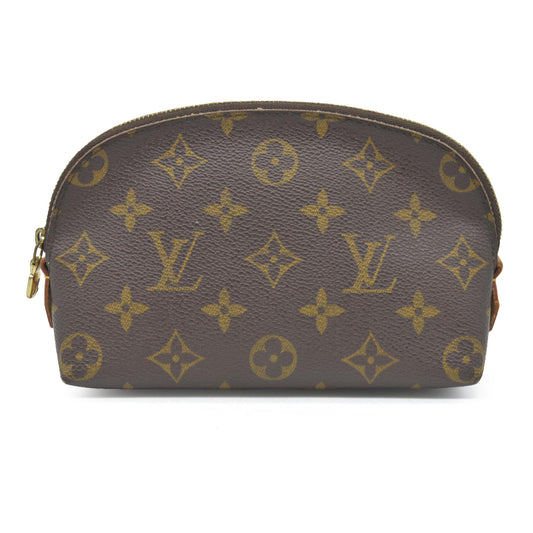$600 Louis Vuitton Monogram Cosmetic Pouch CA0061 2001