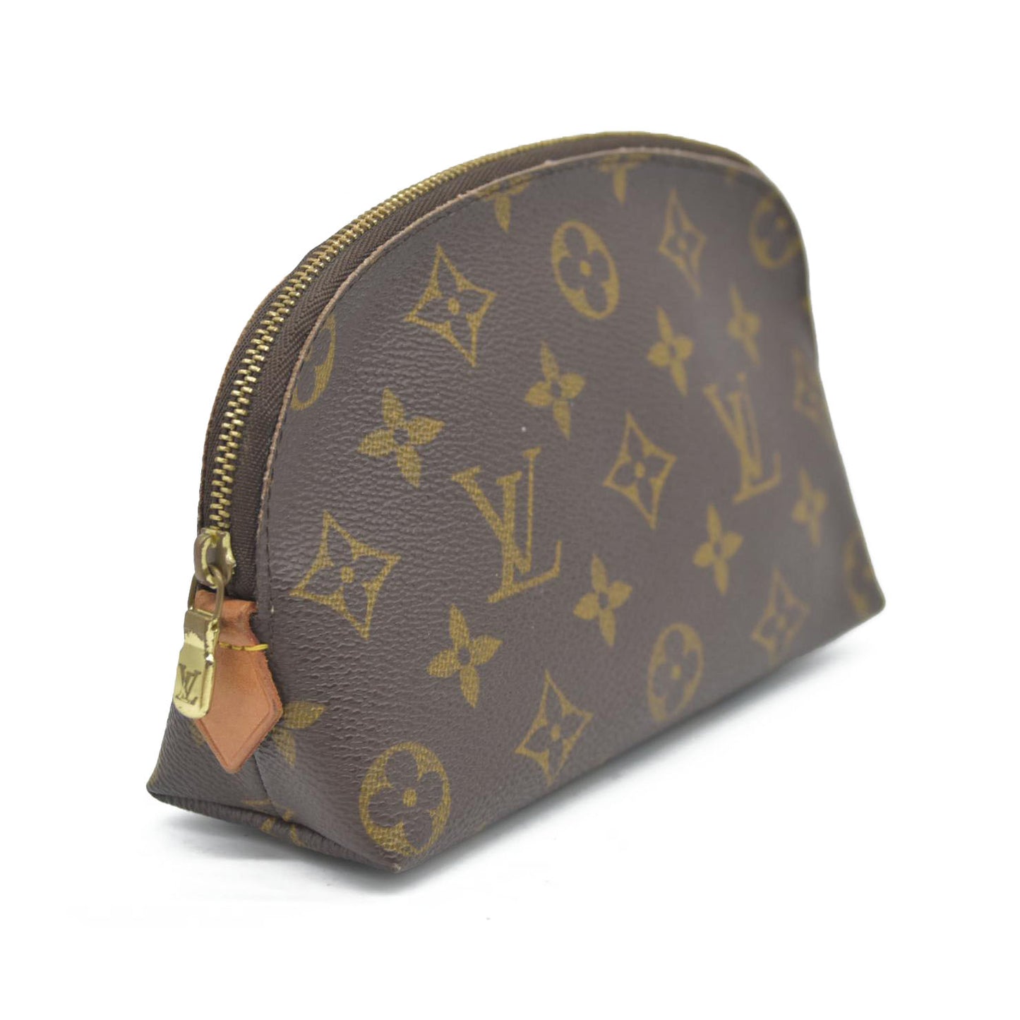 $600 Louis Vuitton Monogram Cosmetic Pouch CA0061 2001 USED
