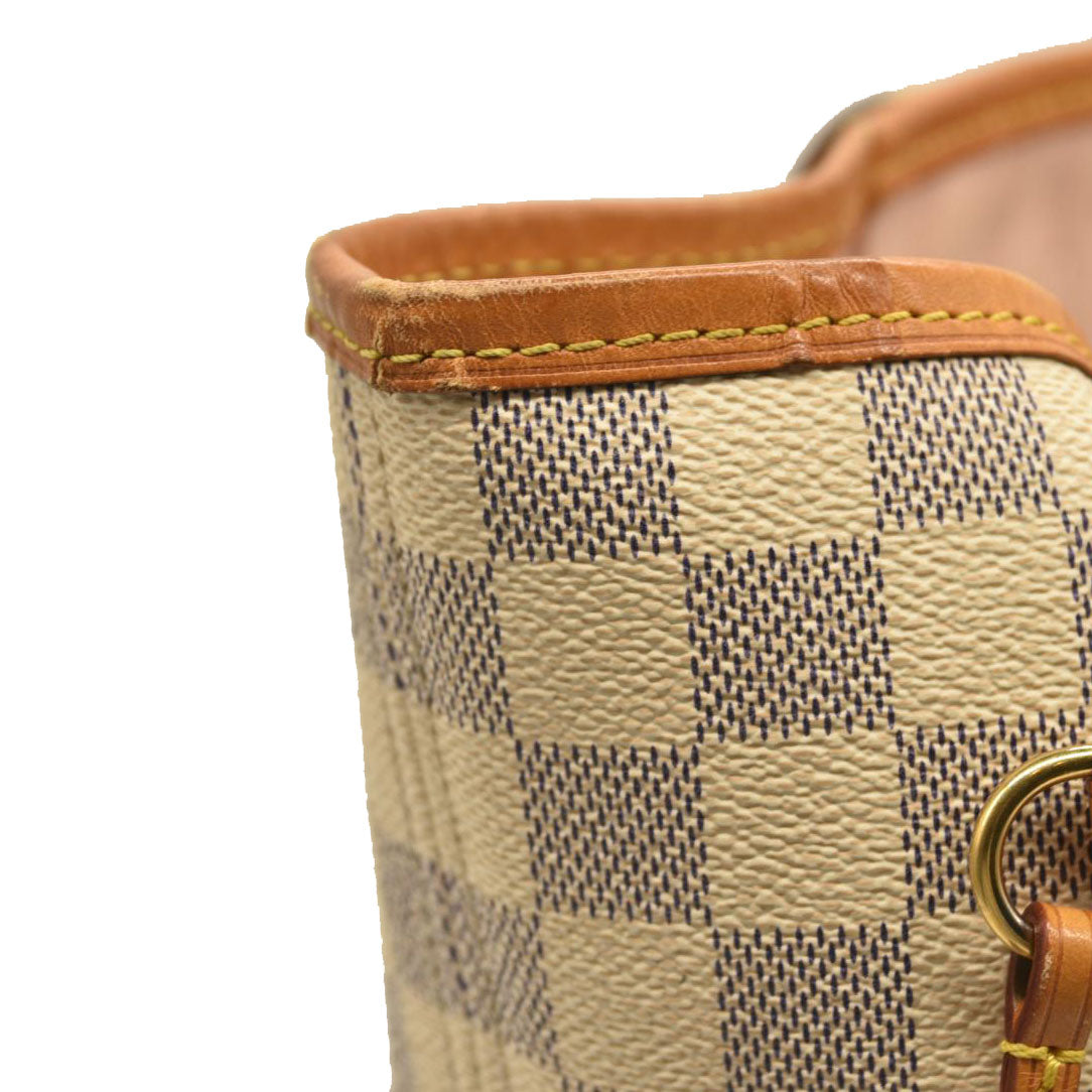 LOUIS VUITTON Damier Azur Neverfull MM FL0137