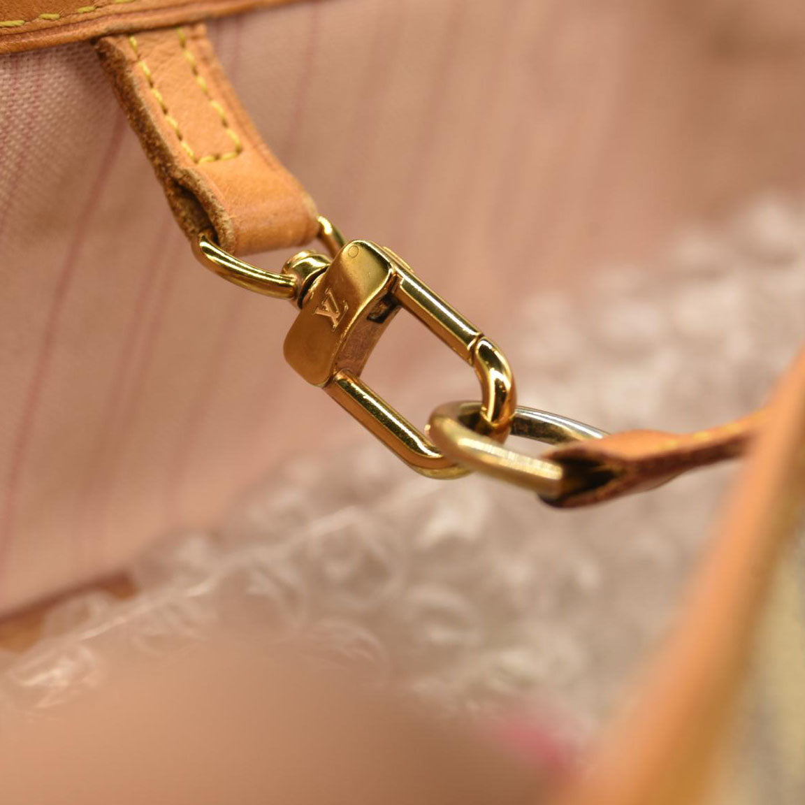 LOUIS VUITTON Damier Azur Neverfull MM FL0137