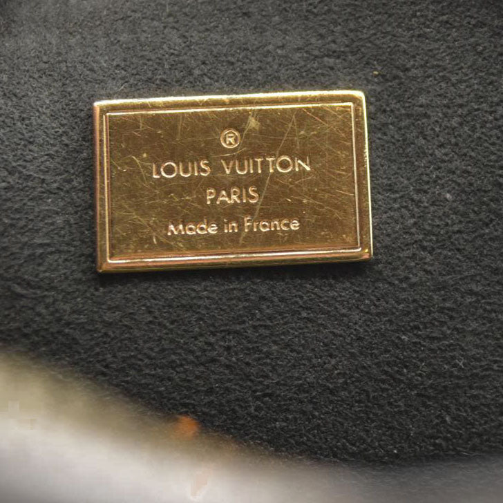 $1940 Louis Vuitton  Vernis Monogram Alma BB Taupe Metallise Crossbody