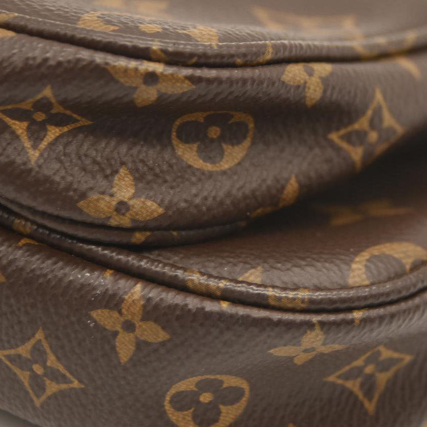 LOUIS VUITTON  Monogram Multi Pochette Accessories Kaki RFID