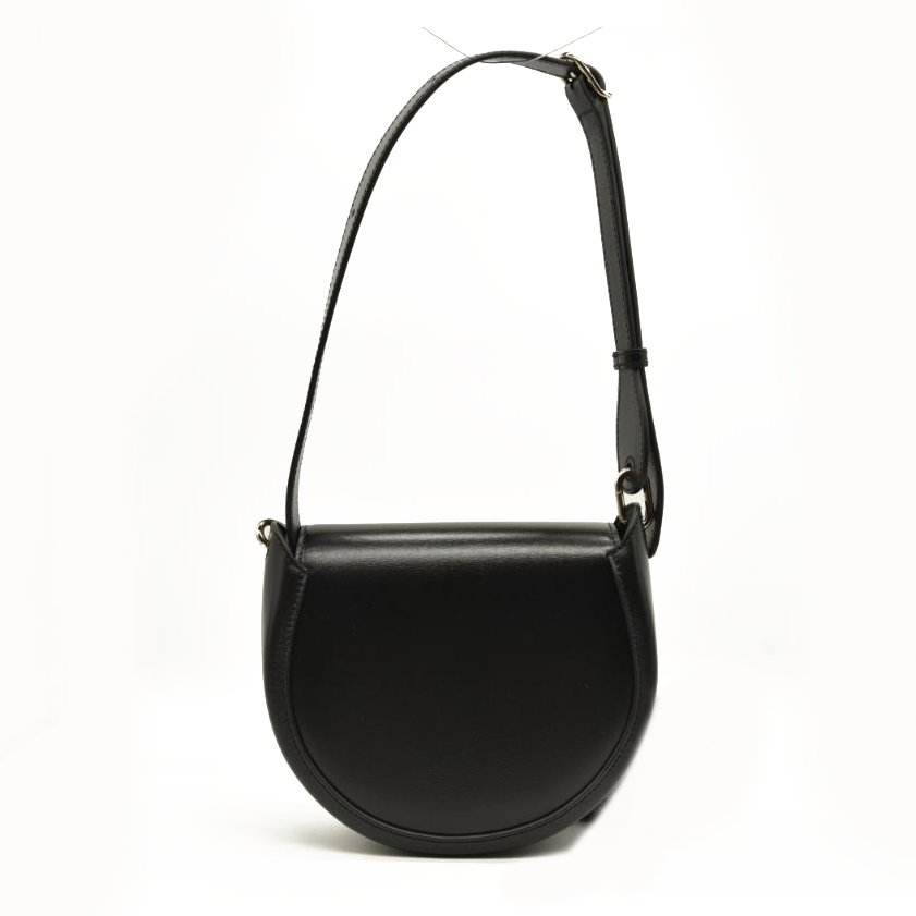 Chloe Arlene Saddle Bag Black Shoulder Bag Leather