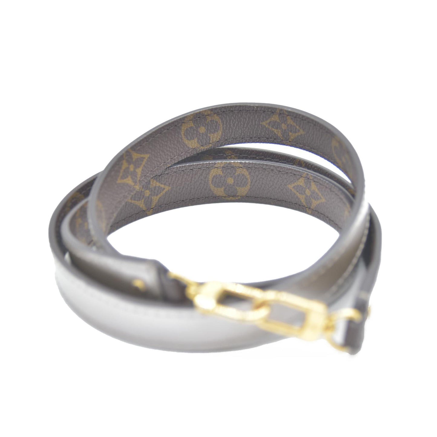 $1940 Louis Vuitton  Vernis Monogram Alma BB Taupe Metallise Crossbody